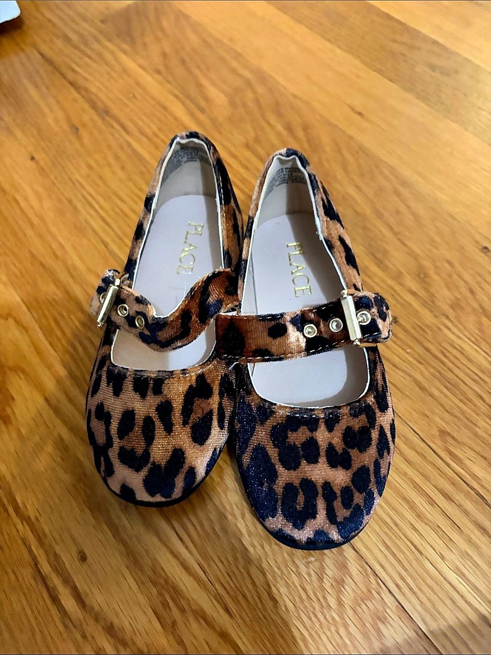 Children’s place Leopard Print Mary Jane Flats